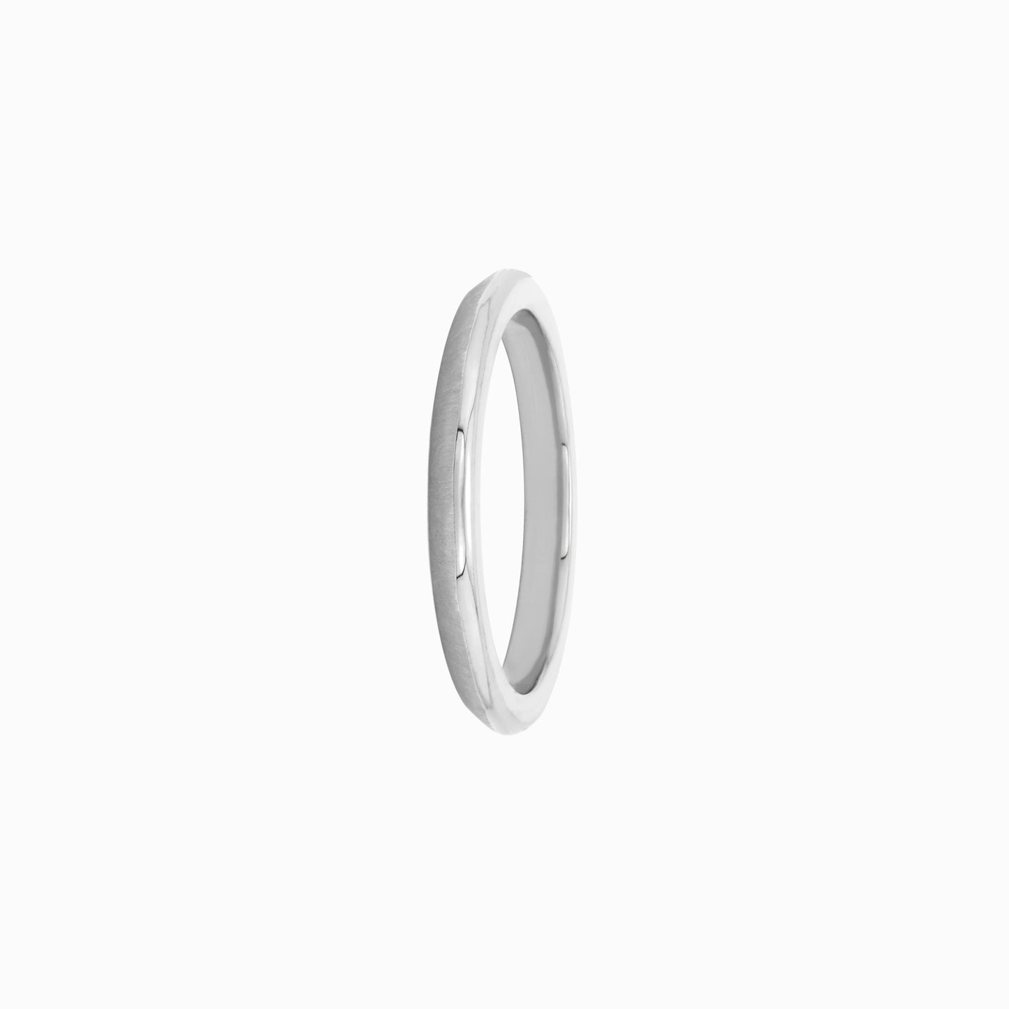 OFF-KILTER Cheeky Satin Stacking Ring