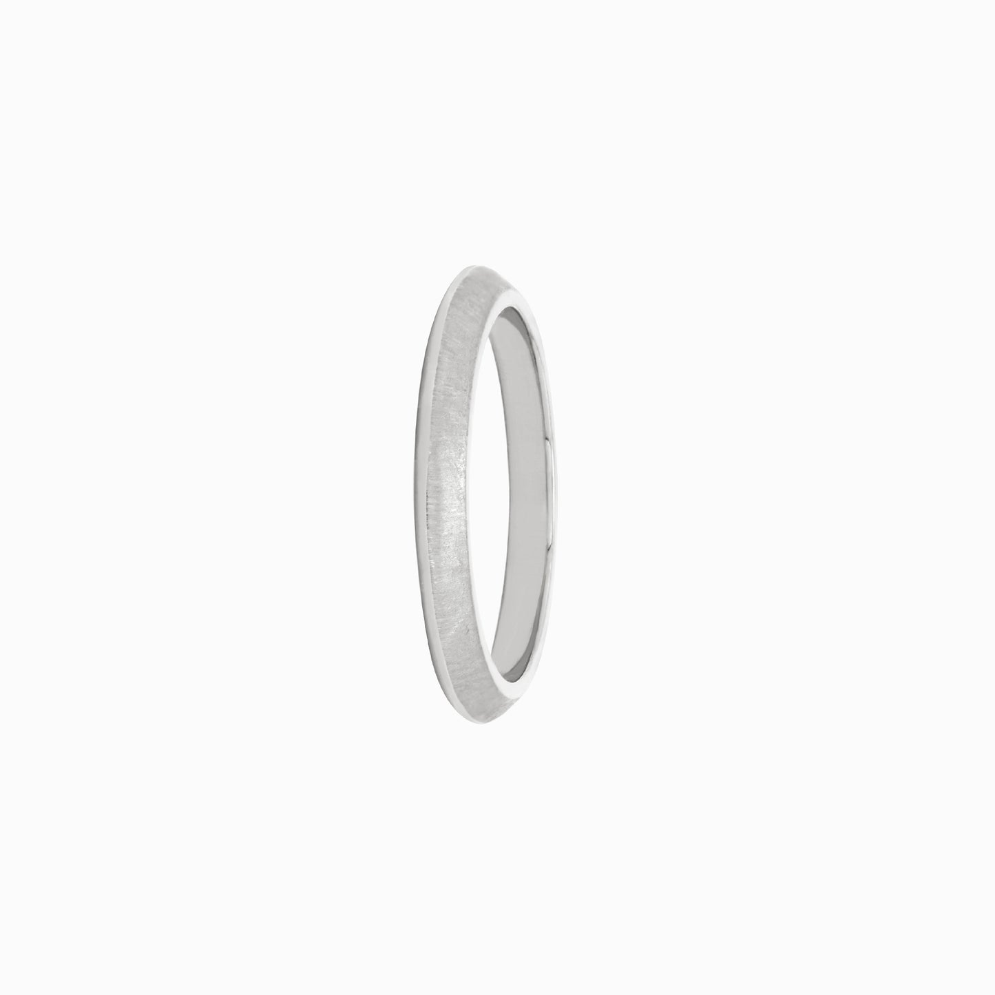 OFF-KILTER Cheeky Satin Stacking Ring