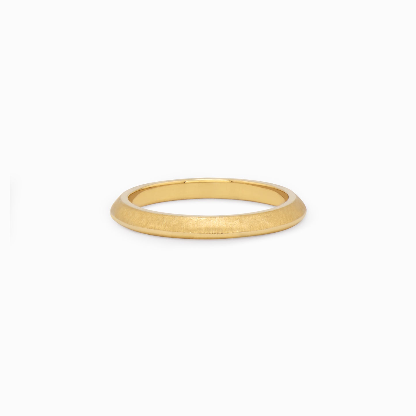 OFF-KILTER Cheeky Satin Stacking Ring