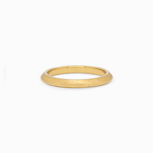 OFF-KILTER Cheeky Satin Stacking Ring