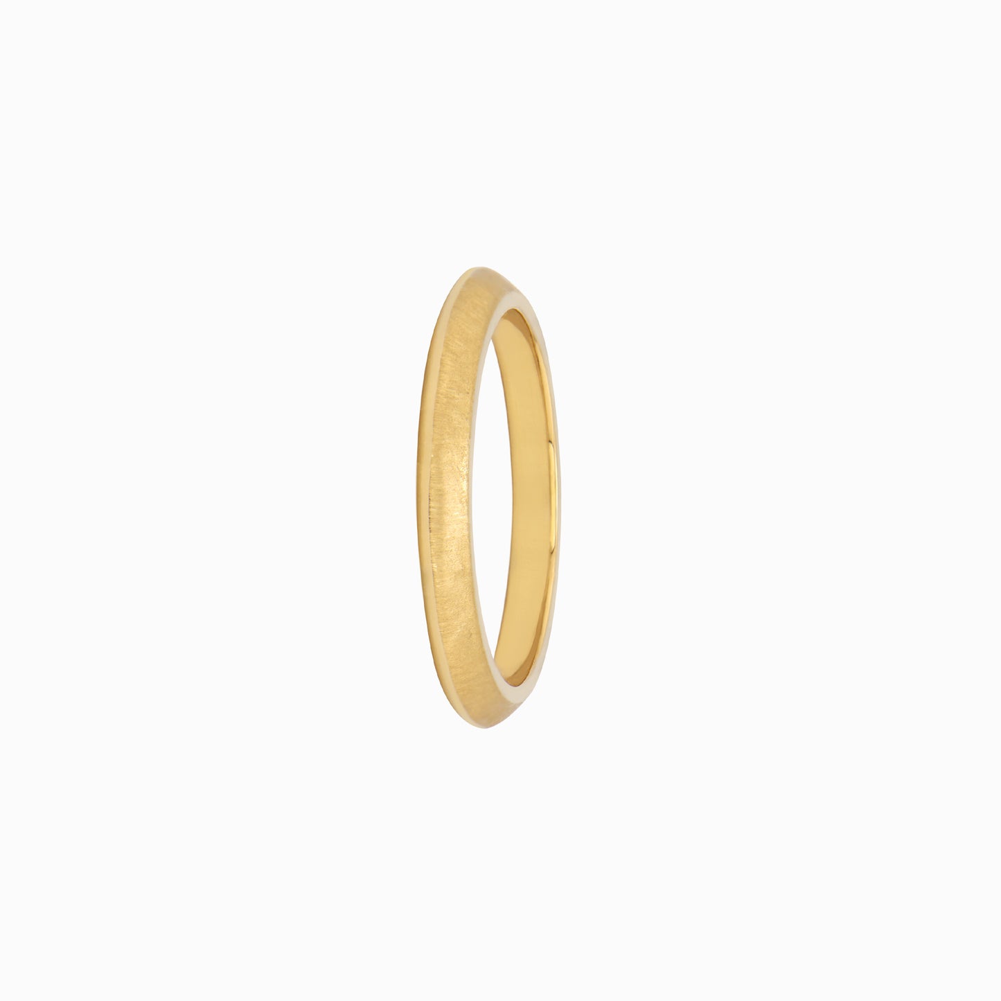 OFF-KILTER Cheeky Satin Stacking Ring