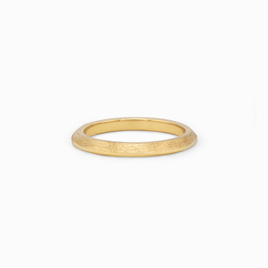 OFF-KILTER Cheeky Distressed Stacking Ring