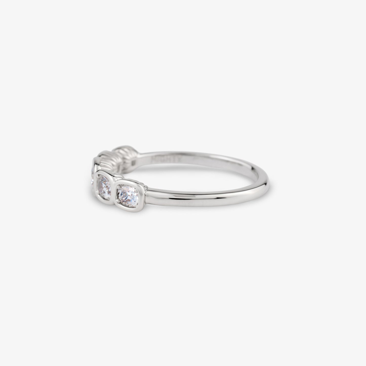 REVIVAL 5-Stone Ring with Old Mine Cut Lab Diamonds – 0.62ctw