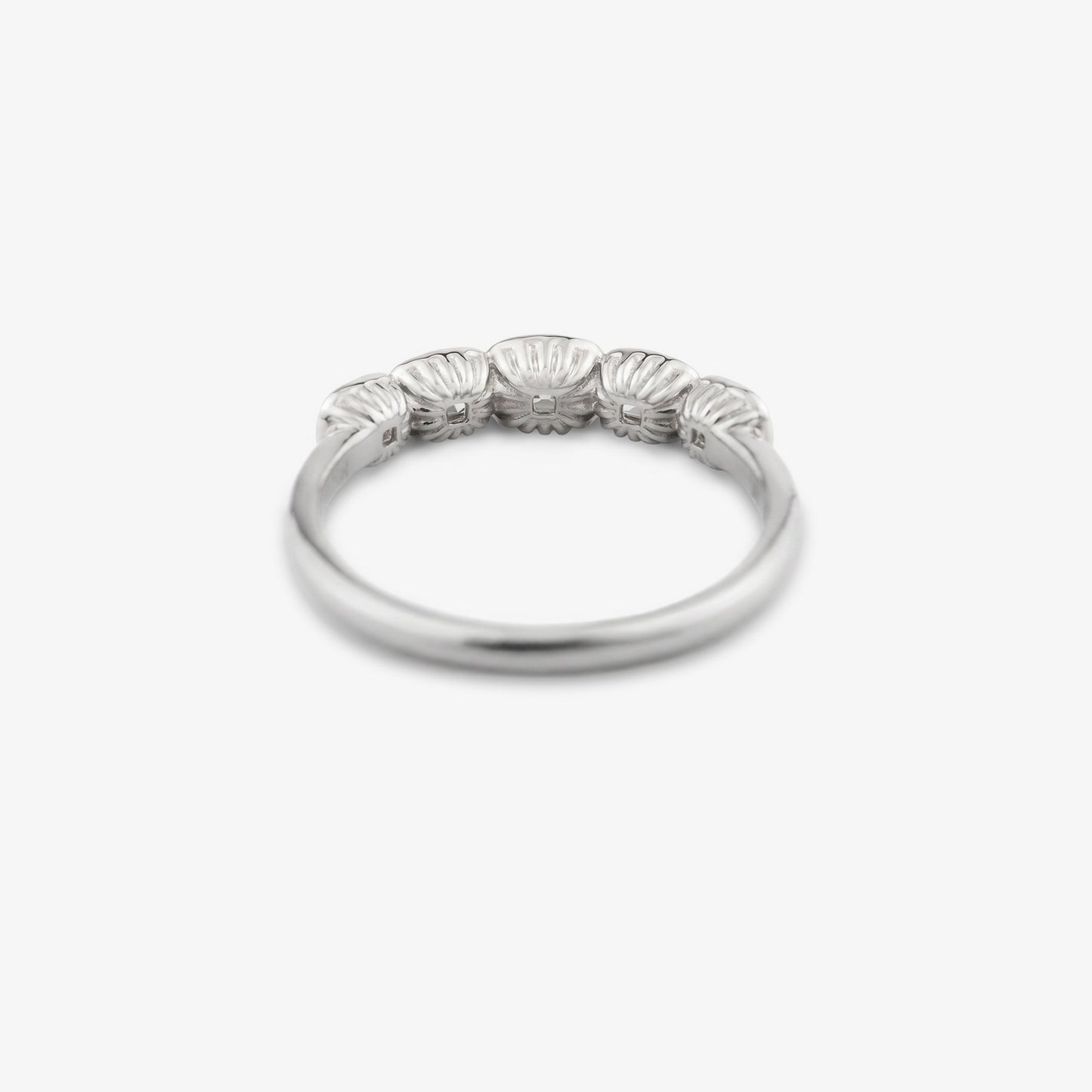 REVIVAL 5-Stone Ring with Old Mine Cut Lab Diamonds – 0.62ctw