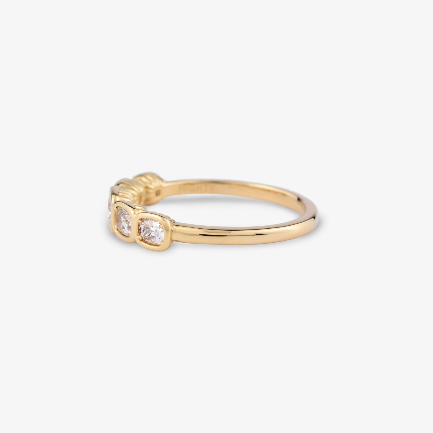REVIVAL 5-Stone Ring with Old Mine Cut Lab Diamonds – 0.62ctw
