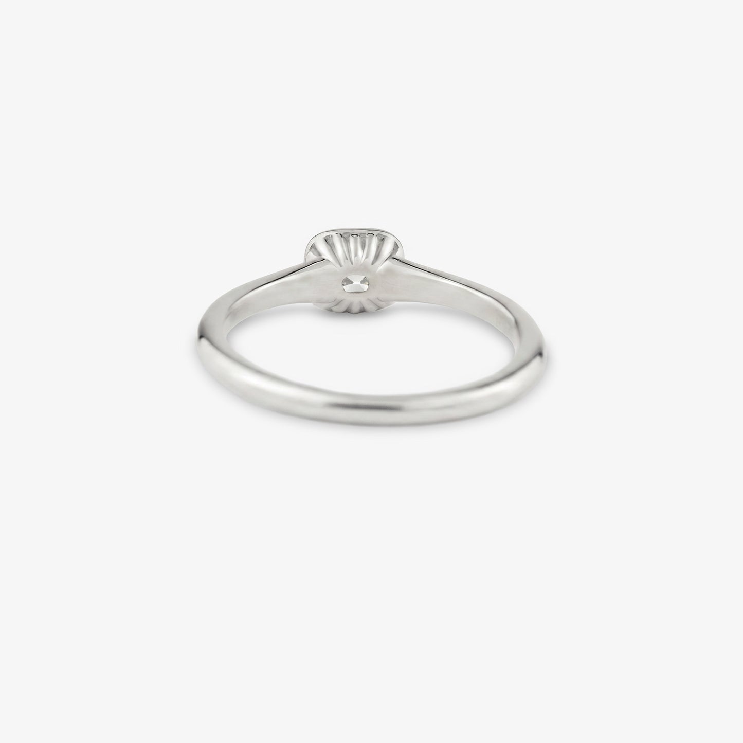 REVIVAL East-West Old Mine Cut Lab Diamond Ring with Accents – 0.40ctw