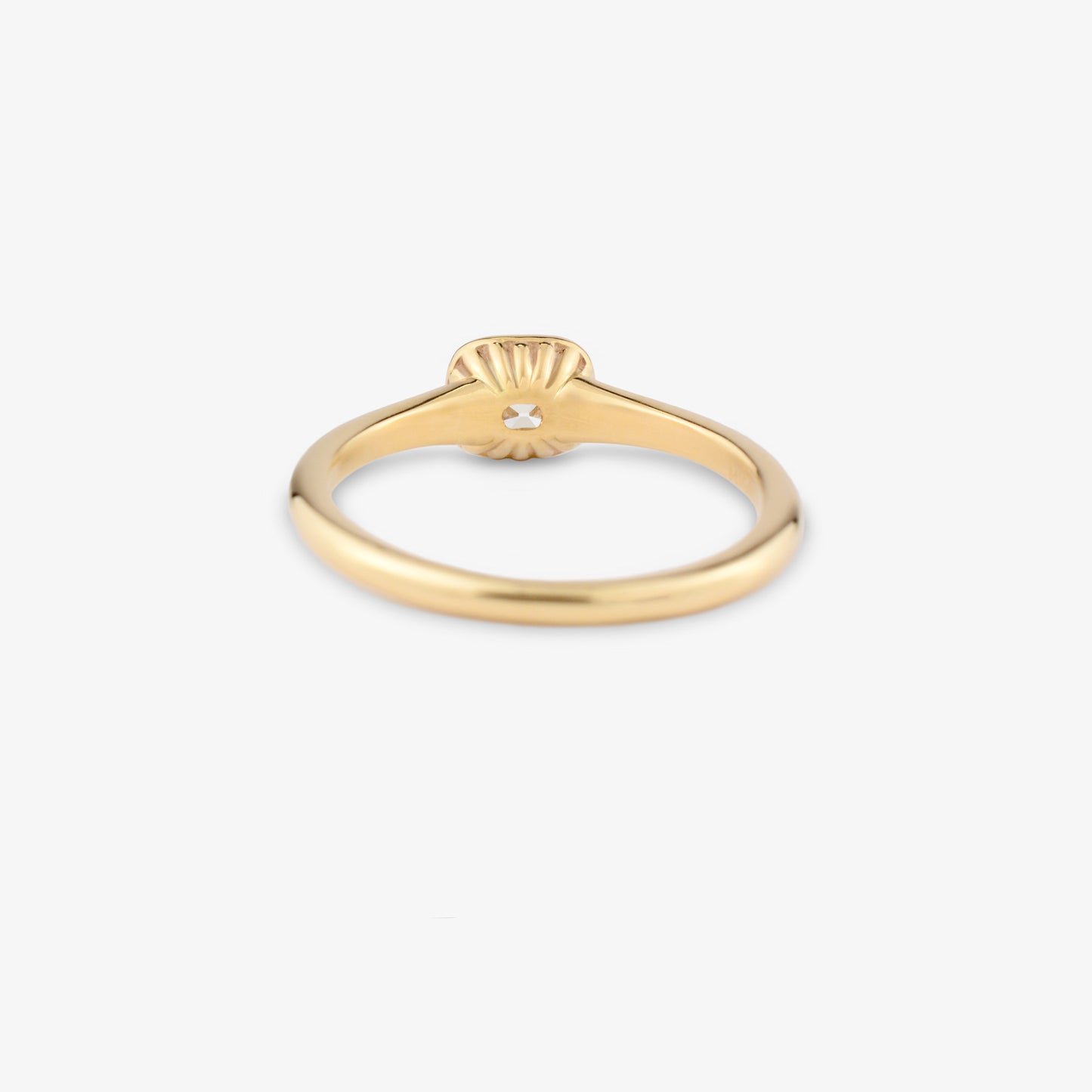 REVIVAL East-West Old Mine Cut Lab Diamond Ring with Accents – 0.40ctw