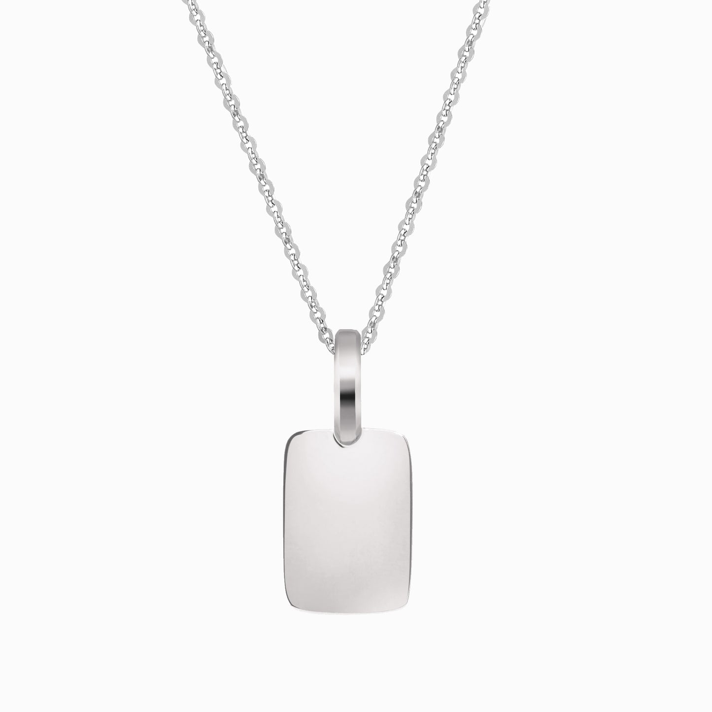 TRIUMPHANT Cheeky Diamond Tablet Fine Necklace