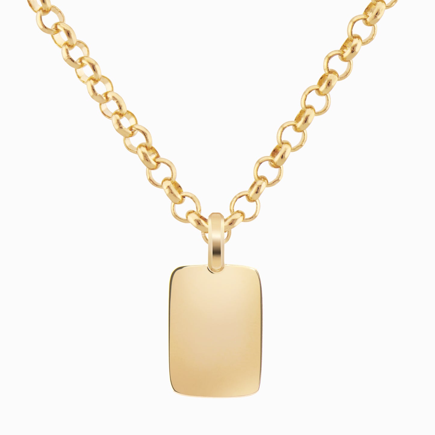 TRIUMPHANT Audacious Diamond Tablet Necklace