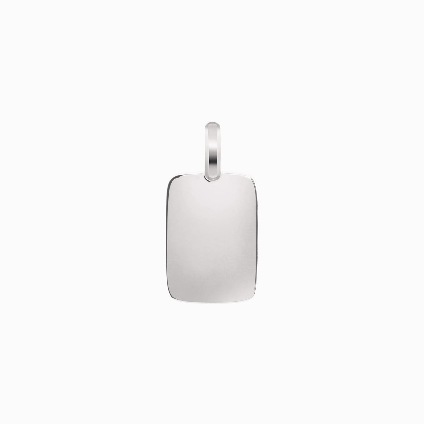 TRIUMPHANT Cheeky Diamond Tablet Pendant – Silver